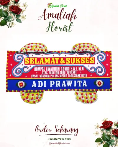 Karangan Bunga Ucapan Selamat di Ombolata Simenari